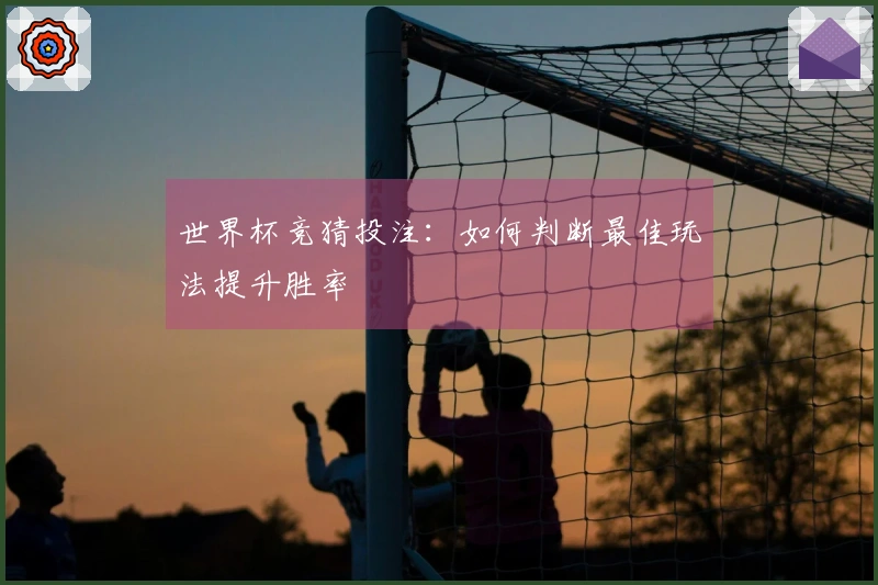 世界杯竞猜投注：如何判断最佳玩法提升胜率